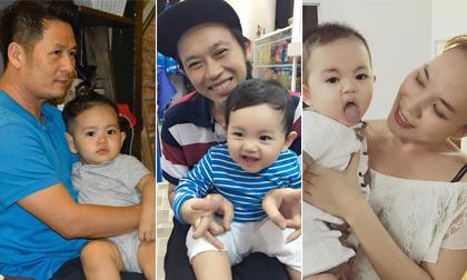 Điều đặc biệt mà con trai Khánh Thi - Phan Hiển được nhận từ các sao Việt 