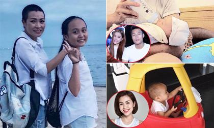 Bố mẹ cất giấu như 'báu vật' nhưng những nhóc tỳ bí ẩn nhất Vbiz vẫn 'bị lộ' mặt