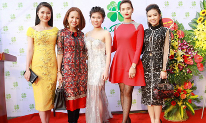Dàn nghệ sĩ Việt tưng bừng dự khai trương Misa Beauty Spa