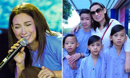 Sao nữ đông con nhất showbiz bị chồng bỏ với lý do khó tin