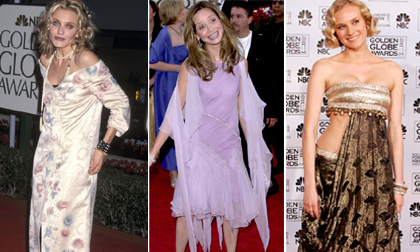 Những chiếc váy xấu tệ hại của sao trong lịch sử Quả Cầu Vàng