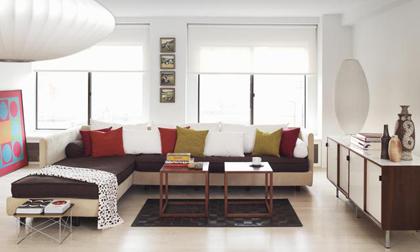 Giải pháp thông minh khi sắp xếp phòng khách nhỏ, chật