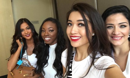 Những hình ảnh đầu tiên của Lệ Hằng tại Philippines 