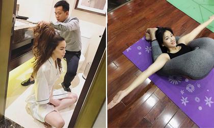 Tin sao Việt mới 16/1: Hồ Ngọc Hà xinh đẹp dù bị chụp lén, Maya khoe khả năng uốn dẻo cực giỏi