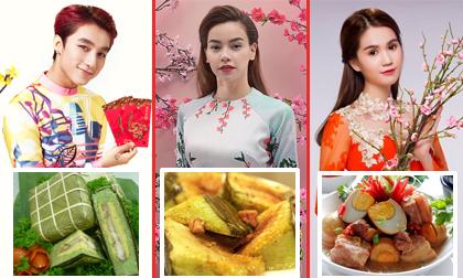 Sao Việt thích ăn món gì trong ngày Tết?