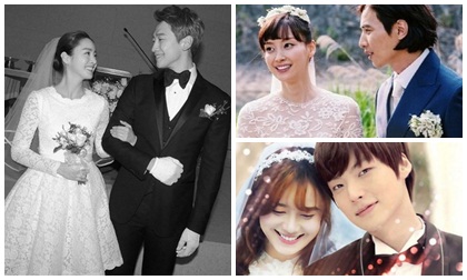 Những cặp đôi sao quyền lực nhất xứ Hàn lại tổ chức đám cưới giản dị tới khó tin