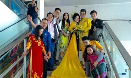 Thanh Bạch lên tiếng khi bị nói làm 'trò lố' với áo dài 8 mét?