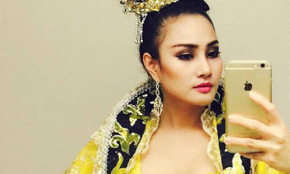 Hoa hậu Hoàng Bảo Anh xinh đẹp hoá công chúa trong vở kịch Sớ Táo Quân