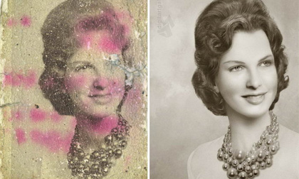 18 năm trước, việc sửa photoshop từ ảnh cũ sang mới đã khiến người xem kinh ngạc như này