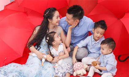 Gia đình Ốc Thanh Vân bên nhau ngày xuân 