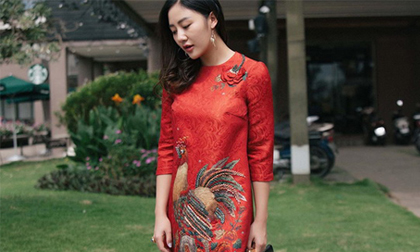 Văn Mai Hương sành điệu xuống phố trong ngày cận Tết