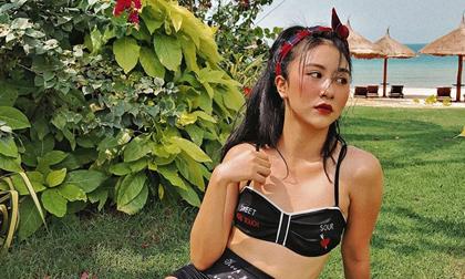 Dù bị chê vòng một lép, Quỳnh Anh Shyn vẫn gợi cảm đến bất ngờ