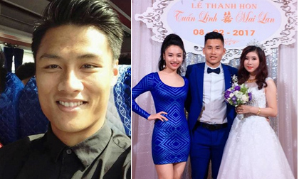 Mạc Hồng Quân điển trai trong tiệc cưới của đội trưởng Than Quảng Ninh 