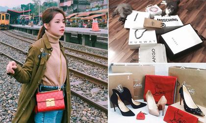 Không tiếc tay mua đồ hiệu, bảo sao Chi Pu ngày càng xinh đẹp