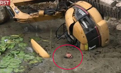 Người đàn ông sống sót sau 5 giờ trong bùn lầy ngập nhờ hở mũi và mắt 
