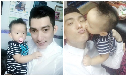 Bảo Duy hạnh phúc khi được gặp con trai sau chuỗi ngày căng thẳng với Phi Thanh Vân 
