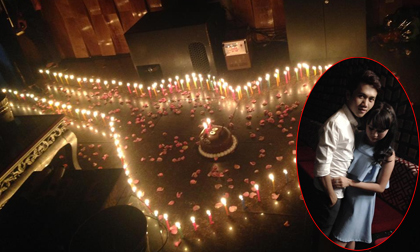 'Tan chảy' với màn cầu hôn siêu lãng mạn bằng hàng trăm cây nến