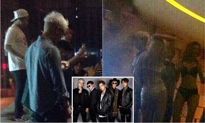 Big Bang lộ ảnh 'thác loạn' cùng vũ nữ trong hộp đêm?