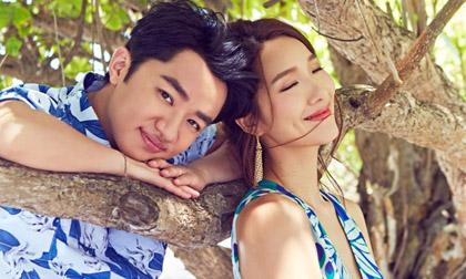 Vợ chồng 'chú lùn TVB' khoe ảnh du hý Maldives ngày Lễ tình nhân