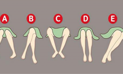 Cách để chân khi ngồi tiết lộ điều gì về con người bạn?