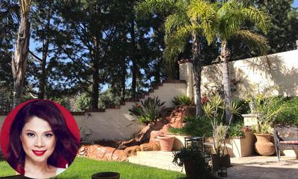 Ngắm khu vườn nhiều cây xanh của ca sĩ Thanh Thảo trên đất Mỹ