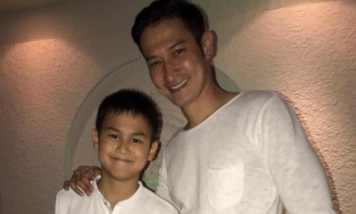 Thôi cay cú và đấu tố, Huy Khánh và vợ cũ vui vẻ bắt tay làm sinh nhật cho con trai