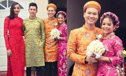 Vợ chồng Lê Thúy sang Mỹ dự đám cưới của Đình Bảo (cựu thành viên AC&M)