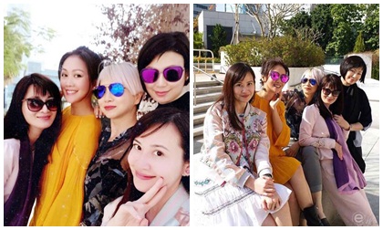 5 bà vợ của Vi Tiểu Bảo phim 'Lộc Đỉnh Ký 1998' lại hội ngộ cùng nhau