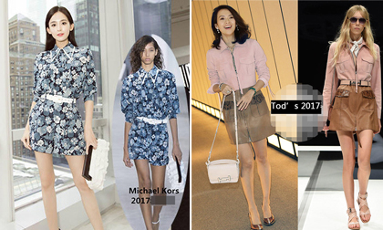 Bóc mác hàng hiệu mới nhất của mỹ nhân Trung Quốc