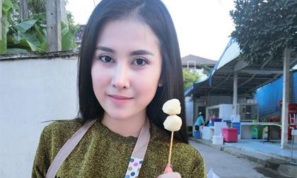 Cô gái bán thịt viên chiên 'gây sốt' vì ngoại hình xinh đẹp