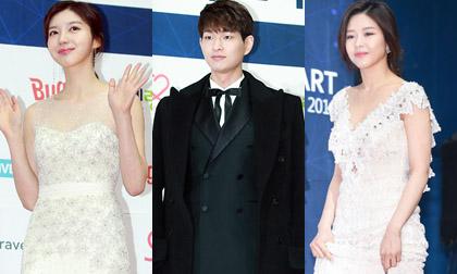 Mỹ nam, mỹ nữ Kbiz tưng bừng đọ sắc trên thảm đỏ Gaon Chart Music Awards