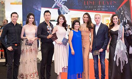 Á hậu Tố Uyên diện đầm đen sang trọng hội ngộ cùng sao Việt tại lễ ra mắt phim 'Linh Duyên'