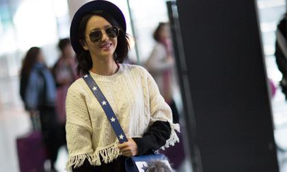 Đồng Lệ Á không còn đeo nhẫn cưới sau ồn ào chồng ngoại tình