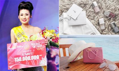 Á hậu Tú Anh - 'Yêu nữ hàng hiệu' kín tiếng của Vbiz