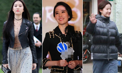 Lưu Diệc Phi tự tay dìm nhan sắc với loạt trang phục thảm họa