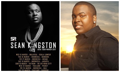 Fans 'phát sốt' khi Sean Kingston chuẩn bị có show diễn tại Việt Nam vào ngày 19/3