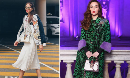 Vừa sắm túi mới, Phạm Hương đã 'chạm chán' thời trang với Hà Hồ