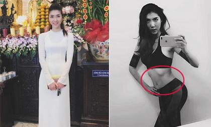 Nhờ chăm chỉ luyện tập, Ngọc Quyên đã lấy lại được vóc dáng đẹp mê ly