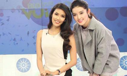 Huyền My bị chỉ trích vì để mẹ đẩy hành lí, Lan Khuê lên tiếng bênh vực đàn em