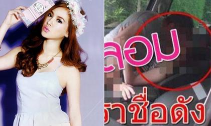 Nữ diễn viên nổi tiếng Thái Lan dính nghi án 'ân ái' trên xe ô tô 