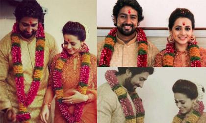 Nữ diễn viên Ấn Độ bị xâm hại tập thể tổ chức lễ đính hôn chớp nhoáng