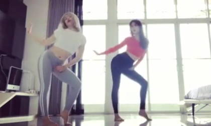 Ngọc Trinh tập nhảy sexy tại nhà khoe 3 vòng gợi cảm