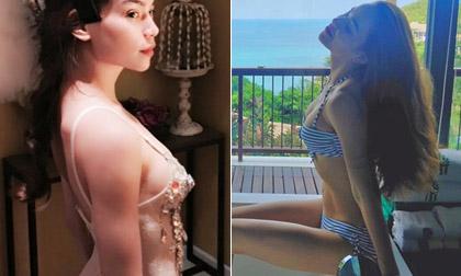 Những lần khoe thân hình nõn nà khiến cánh mày râu mê mệt của Hồ Ngọc Hà