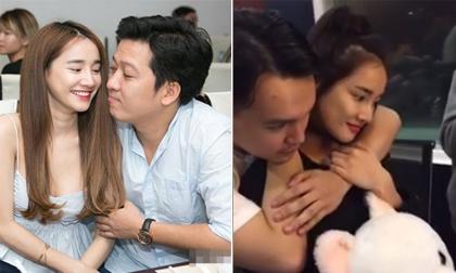 Nhã Phương vô tư để đồng nghiệp nam 'đụng chạm' dù đang yêu Trường Giang