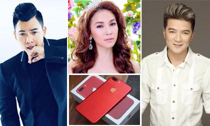 Những sao Việt đầu tiên sở hữu iphone 7 màu đỏ đang 'hot' tại Việt Nam