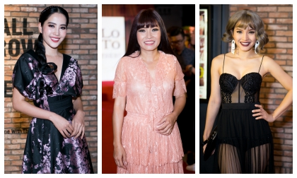 Dàn sao Việt nô nức váy áo đi dự ra mắt phim