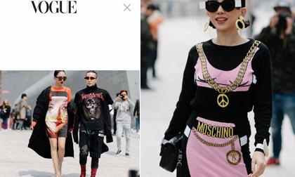  Mặc 'chất', Tóc Tiên liên tục được xuất hiện trên tạp chí Vogue