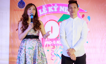 Vợ chồng trưởng nhóm Big Toe xúc động trong ngày sinh nhật học viện Pro-G