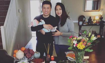 Vợ chồng Lam Trường tổ chức lễ đầy tháng cho con gái