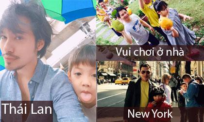 Sao Việt đi đâu, làm gì trong ngày nghỉ lễ giỗ Tổ Hùng Vương?